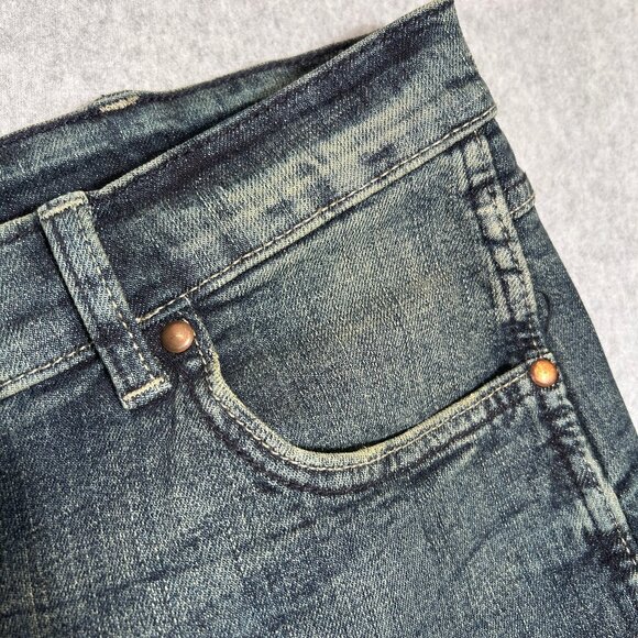 Wrangler Mens Jeans 38x30 Straight Fit Medium Wash - Picture 5 of 7